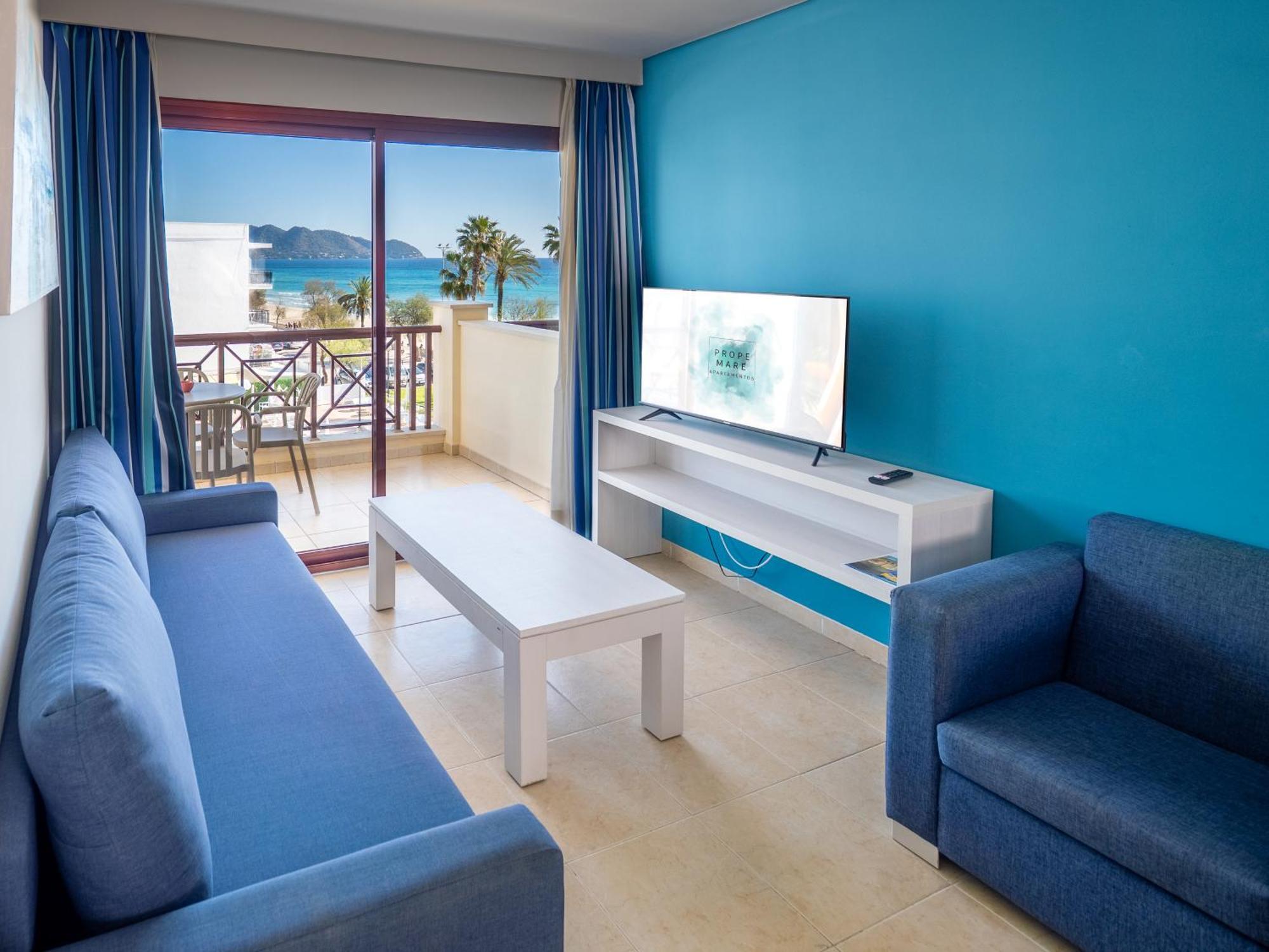 Prope Mare Apartamentos Кала Миллор Экстерьер фото